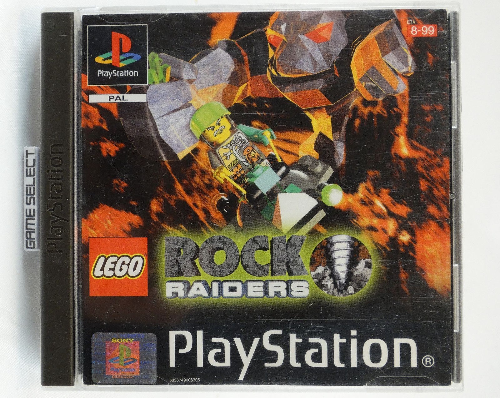 Lego Rock Raiders Playstation 1 2 3 Ps1 Ps2 Ps3 Pal - Original Complet