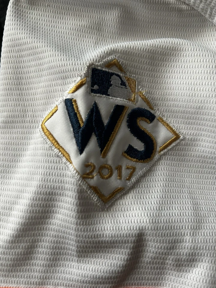 Camiseta blanca de la Serie Mundial 2017 de los Astros de Houston, Evan Gattis, para mujer talla XL Foto 3 de 3