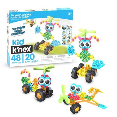 K'NEX Kid Zoomin' Buddies 20 Modell | KinderBastelset mit 48 Teilen | Lernspi...