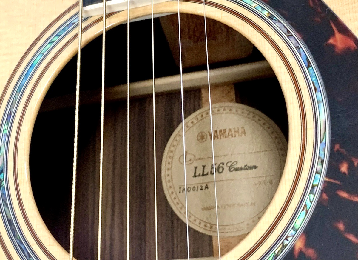 YAMAHA LL56 CUSTOM ARE Acoustic Guitar From Japan | eBay