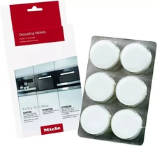 Miele Descaling Tablets 6 x 50g, for Automatic Coffee Machines, Ovens with Moist