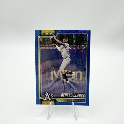  2026 Topps Series 2 Blue Foil /150  #375 Denzel Clarke Athletics 