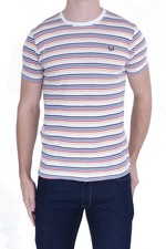 Crew Clothing T Shirt Mens Stripe 100% Cotton Crew Neck Casual Top Tee 