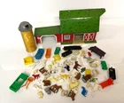 Marx Lazy Day Farms Playset Tin Animals Accessories Crops Implements Farmers