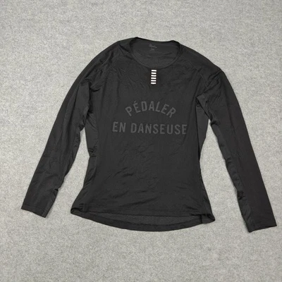 Rapha Base Layer Top Womens Large Black Pro Team Pedaler En Danseuse Cycling - image 1 of 4