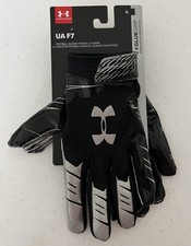 NEW UA Spotlight Football Receiver Gloves Mens XL Under Armour Flag Tackle WR