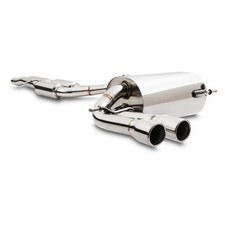 CAT BACK RESONATED EXHAUST SYSTEM STAINLESS STEEL FOR AUDI S3 8P 2.0 TFSI 03-12
