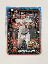 2024 Topps Holiday Baseball #H150 - Gunnar Henderson - Baltimore Orioles