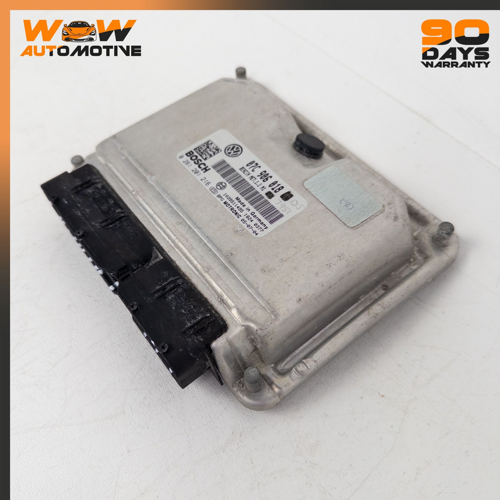 06-13 BENTLEY CONTINENTAL FLYING SPUR 6.0L W12 ECU ECM ENGINE CONTROL MODULE OEM