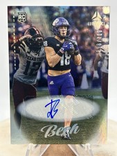 2025 Panini Luminance Jack Bech /700 RC AUTO SILVER HOLO #133 Raiders Rookie