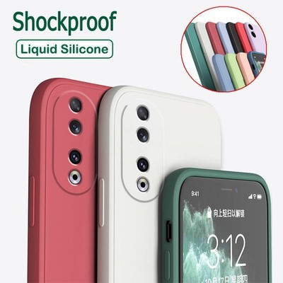 For Honor 90 200Smart X8 Magic6 Lite 7 Pro Phone Case Liquid Silicone Soft Cover