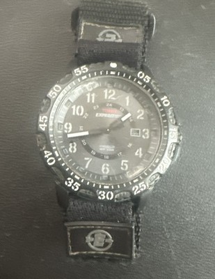Timex Expedition Mens Rugged Camp Watch Works New Battery