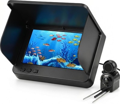 Underwater Fishing Camera 5 Inch IPS 8000mAh IP68 Wide Angle
