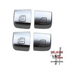 4Pcs Window Switch Button Covers, 4-Pack Left Front Window Switch Button Covers
