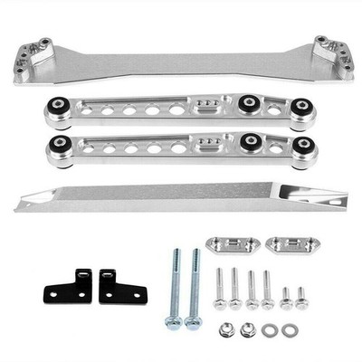 Rear Lower Control Arm Kit, Subframe Brace Tie Bar Kit