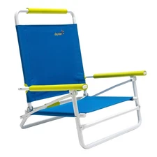 SunnyFeel Low Folding Beach Chair for Adults, Lightweight Beach Chair, Portab 