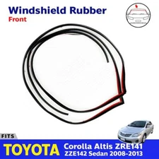Windshield Rubber Front Fits Toyota Corolla Altis ZRE141 ZZE142 4D SED 2008-13