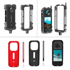 For Insta360 X3 Panoramic Camera Body Protector Case Cover Frame Accessories