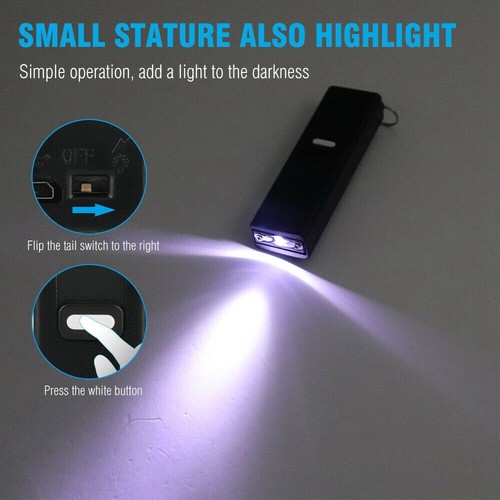 Portable Arc Lighter Flashlight Electric Shock Device Rechargeable Lighter - Picture 5 of 15