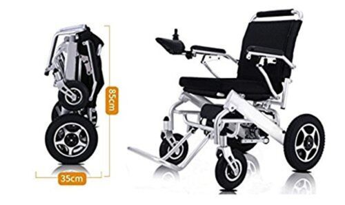 Fold & Travel Motorized Electric Power Wheelchair Scooter Automatic Wheel chair - Picture 19 of 20