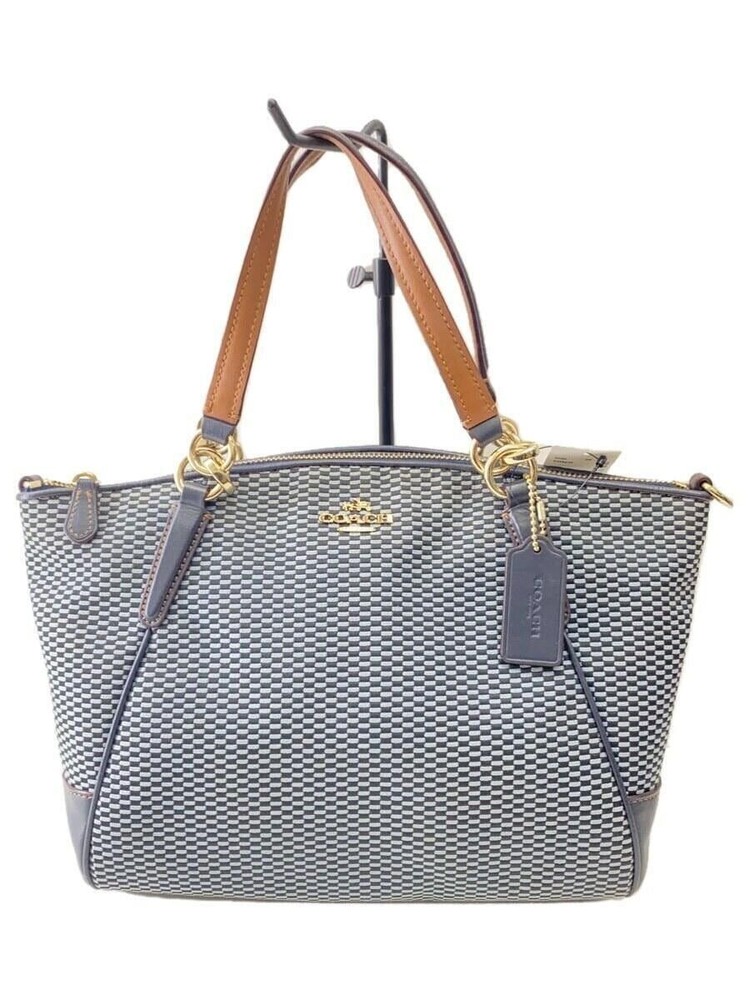 Coach F27576 jacquard shoulder bag Used