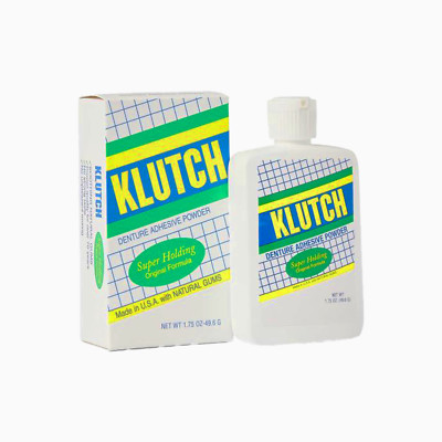 Klutch Denture Adhesive POWDER (1.75oz)