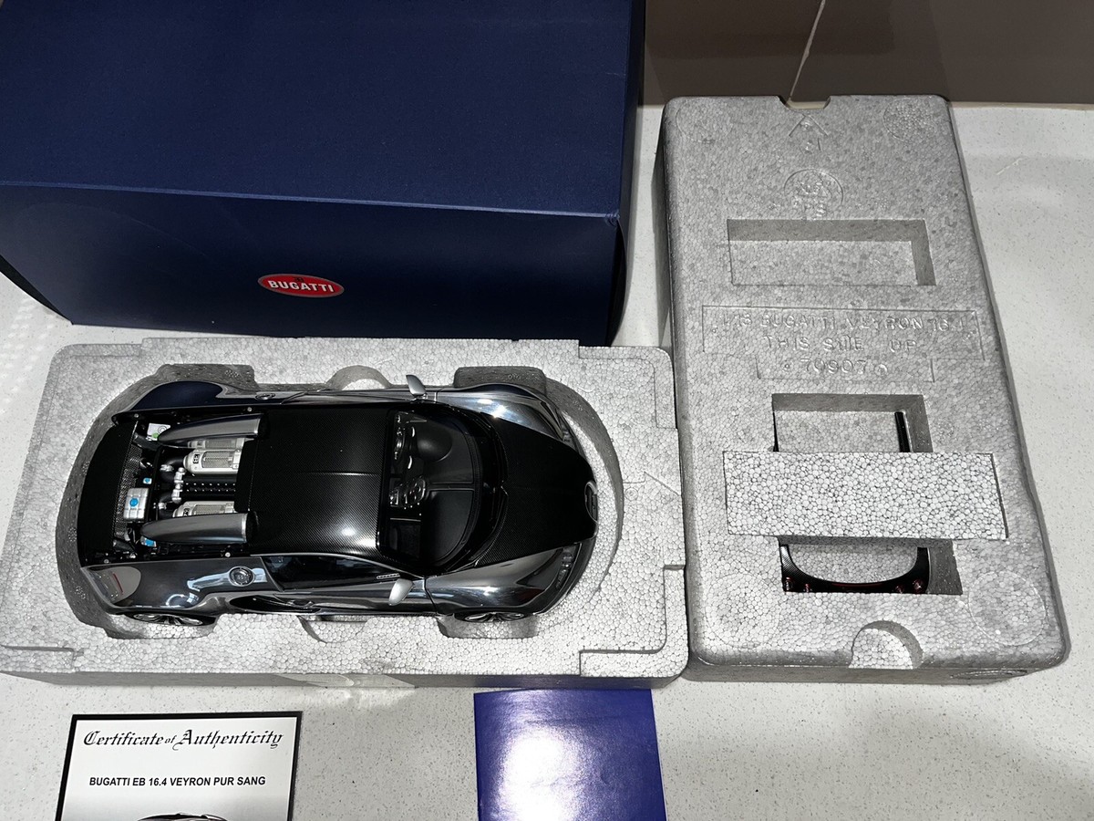 1/18 AUTOART BUGATTI VEYRON 16.4 PUR SANG CARBON / Polished 1/18 AUTOART BUGATTI VEYRON 16.4 PUR SANG CARBON / Polished