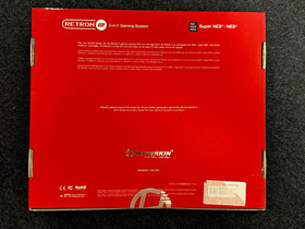 Hyperkin RetroN 2 Gaming Console - Black Brand New Factory Sealed