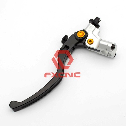 Silver Clutch Cable Left Lever 7/8''Perch For Ducati Aprilia BMW 300-1800CC - Picture 3 of 9