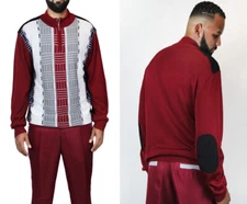 Blue Ocean Mens 2 Piece Sweater/Pants Set (SP-77)