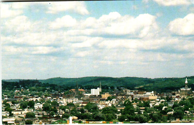 Postcard PA Aerial Birdseye View Butler Seen From Intermediate School ...