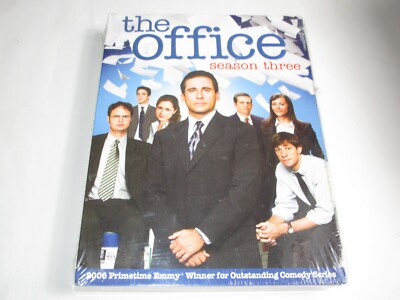 The Office Season 3 (DVD, 2007 ~ 4-disc Set) NEW