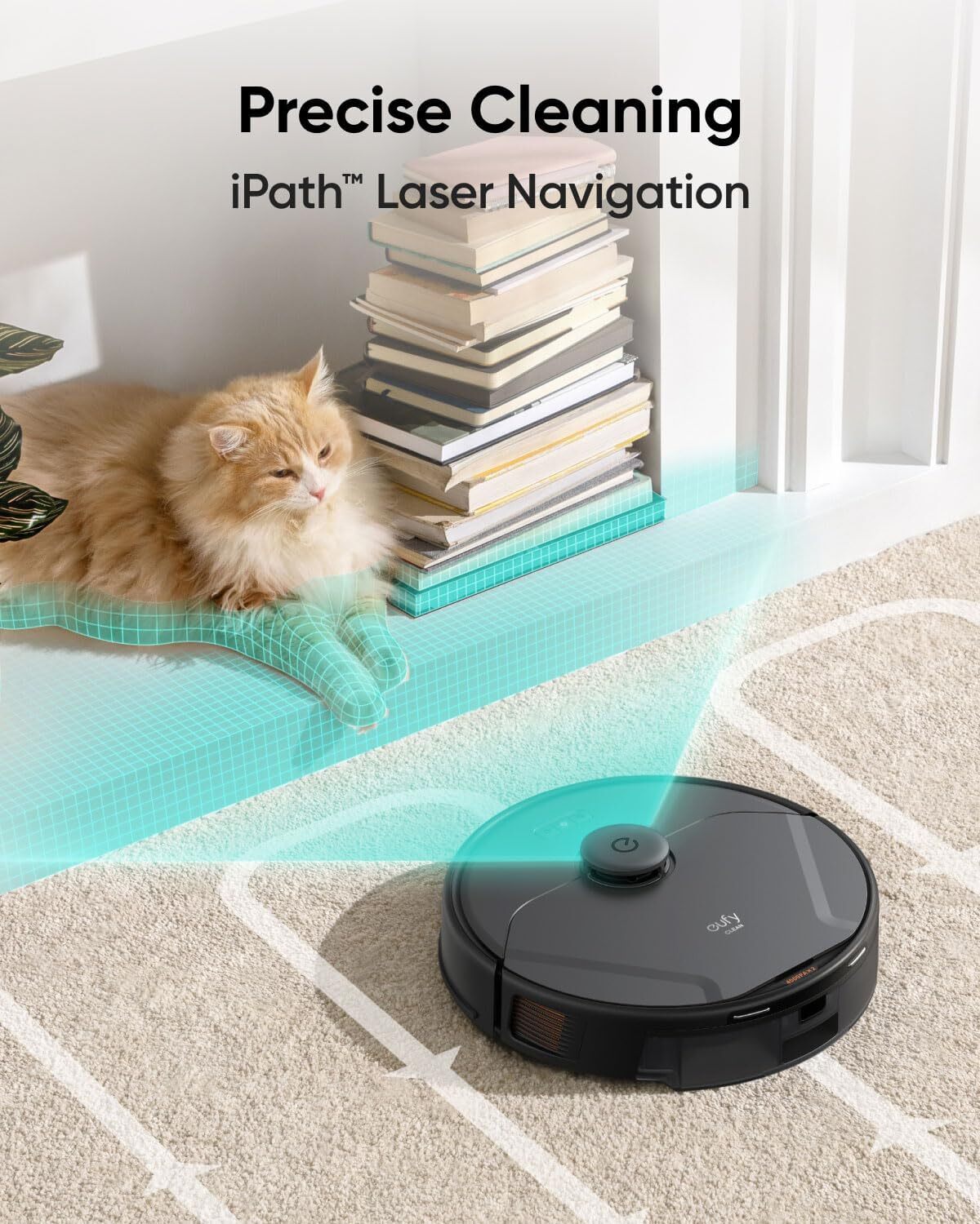eufy X8 Pro Robotic Vacuum Cleaner with SelfEmpty Station TwinTurbine