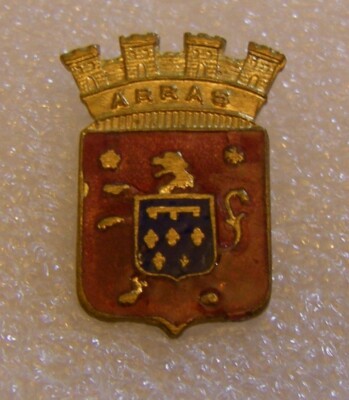 Broche Ancienne Blason Savoie - Les Gets 1200m, émail Armoiries Héraldique