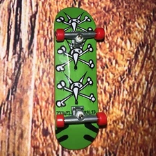 Tech Deck Powell Peralta Vato Rats Birch Fingerboard Collector RARE Green