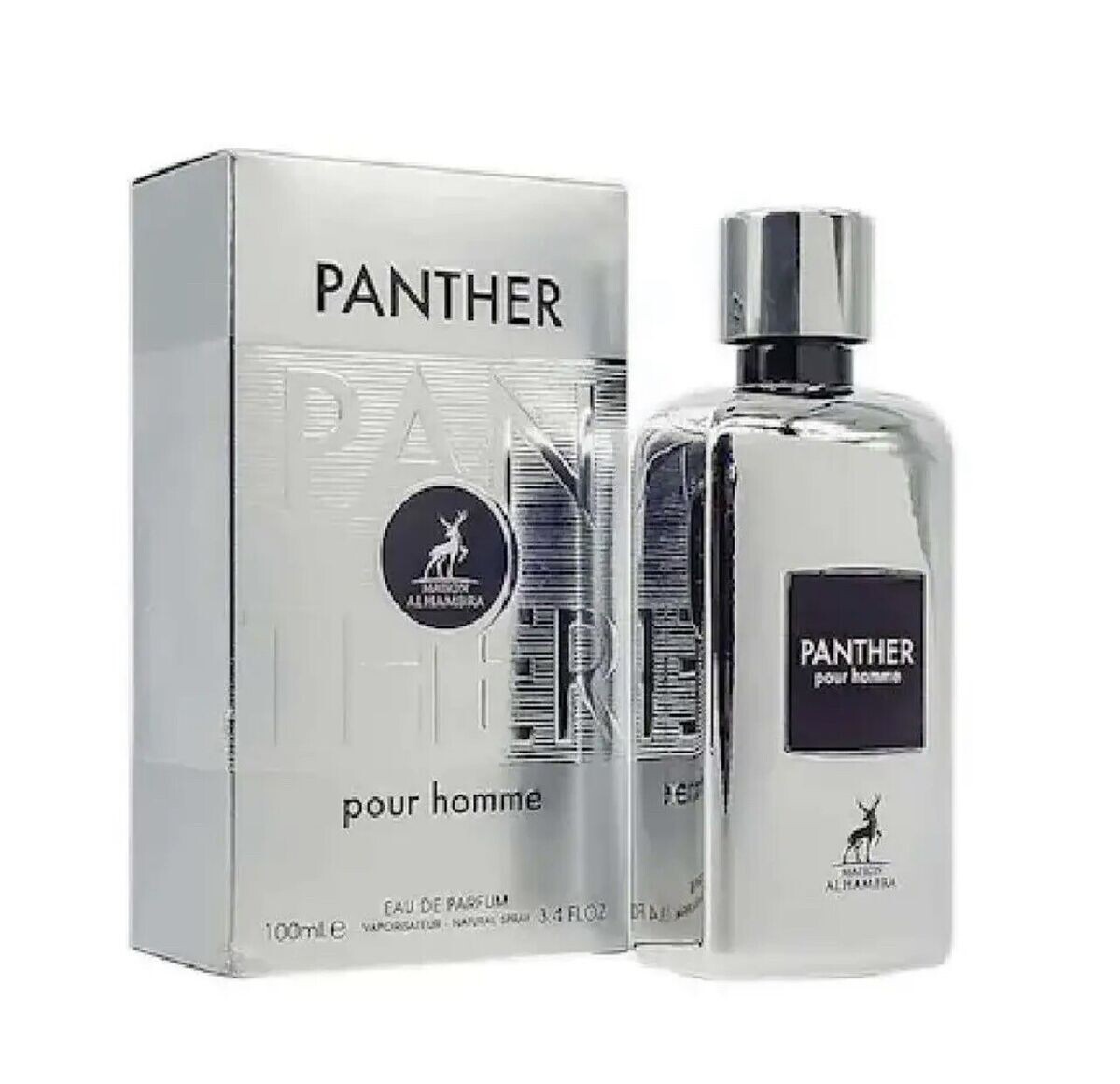 PANTHER POUR HOMME BY MAISON ALHAMBRA EDP 3.4 OZ, 100% ORIGINAL 