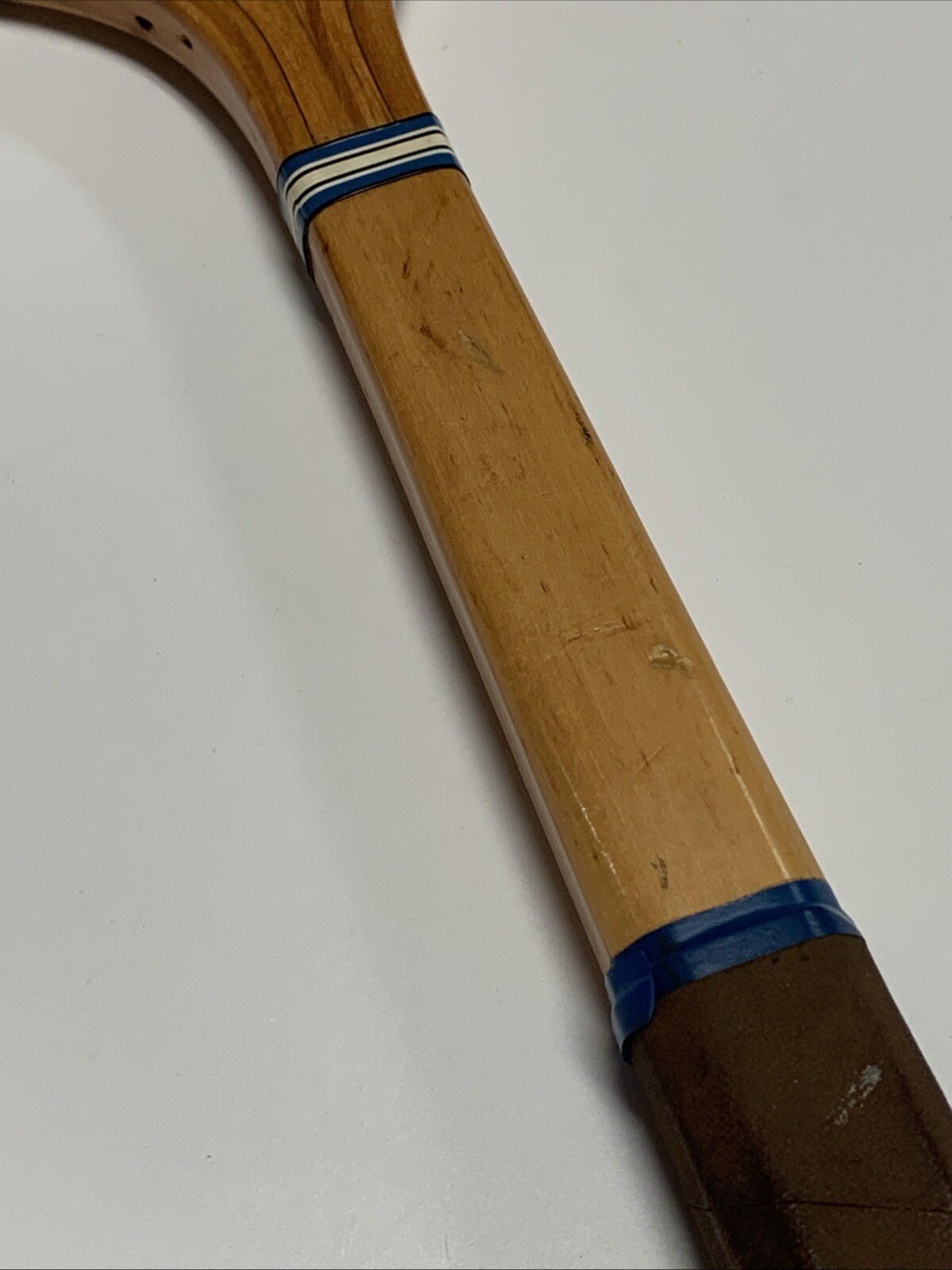 Vintage 1940s N. J. Magnan CHAMPION wooden tennis racquet, Exceptional Condition