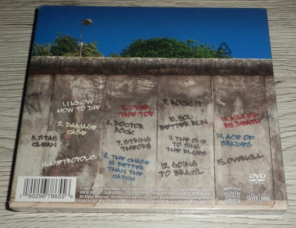MOTÖRHEAD Louder than Noise...Live in Berlin CD+DVD 2021 SLM107P04 Iron Fist*** - Bild 2 von 4