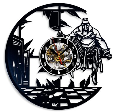 Rorschach Vinyl Wall Clock Art Home Décor Design Best Gift Birthday Holiday