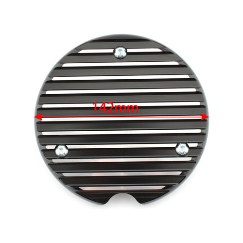 Cubierta lateral izquierda cárter protección para Honda GB 350 S 21-22 NC59 negro - Imagen 10 de 10