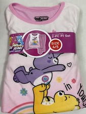 Care Bears 2 pc flannel pajama set girls multiple sizes new 491