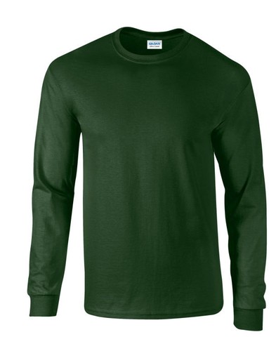 Gildan Ultra Cotton Long Sleeve T-Shirt 100% Cotton - S - 5XL - 21 Colours - New - Picture 23 of 64