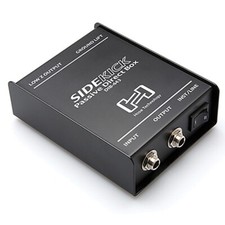 Hosa DIB-443 Sidekick Passive Guitar Bass Keyboard DI Box 1/4 in TS to XLR3M