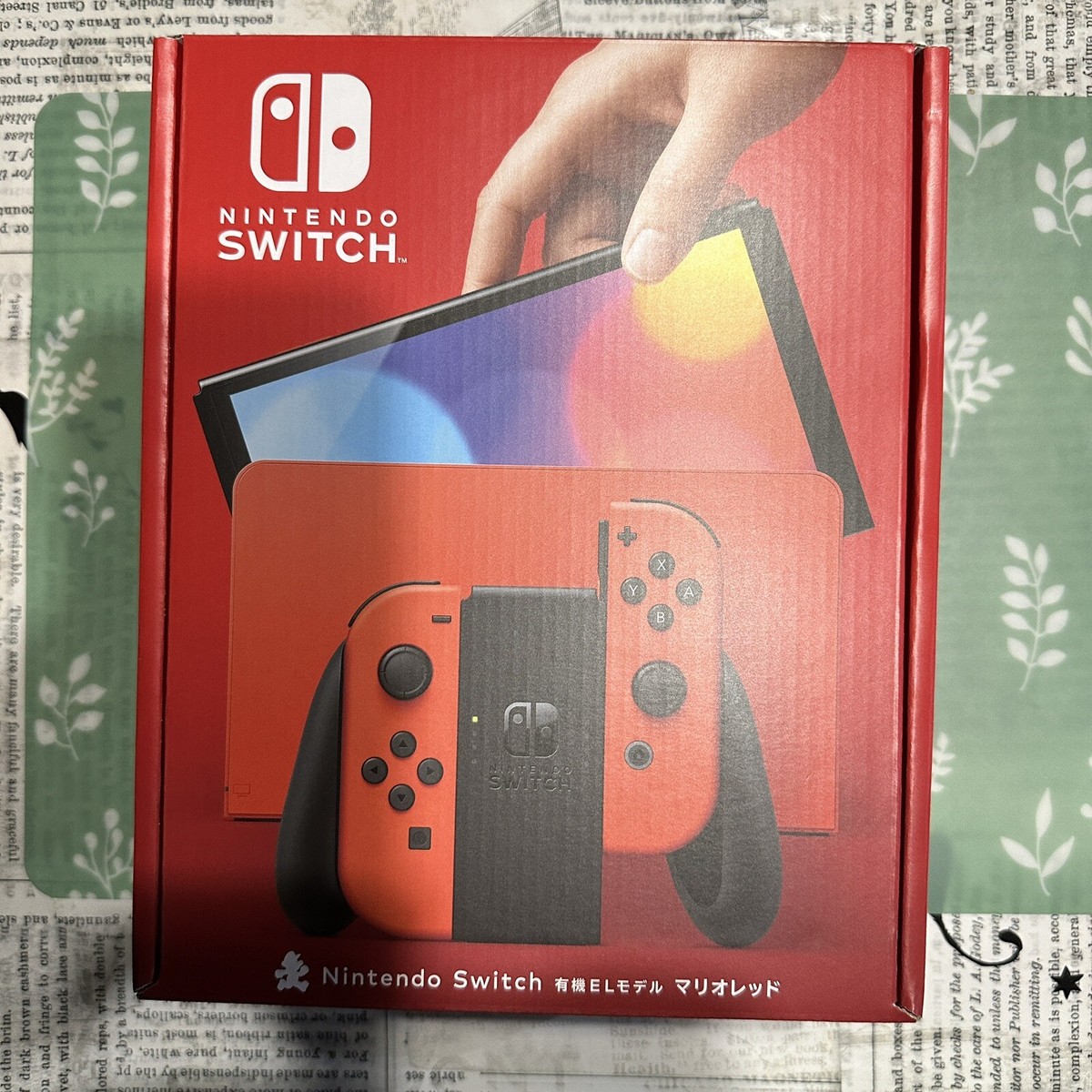 Nintendo Switch OLED Model Mario Red Edition - 64GB - From Nintendo Switch OLED Model Mario Red Edition - 64GB - From