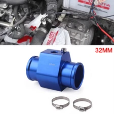 32mm Car Water Temp Temperature Joint Pipe Sensor Gauge Radiator Hose Adapter