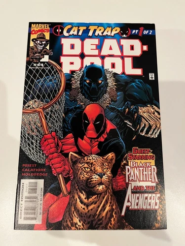 Deadpool #44 first series 1st Killmonger as Black Panther MCU What If?