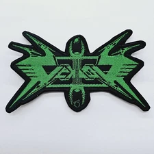 Vektor  Green    LOGO  Shaped  EMBROIDERED PATCH