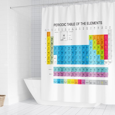 Bad Vorhänge Periodensystem Vorhang Dusche Vorhang Periodensystem Bad Vorhang