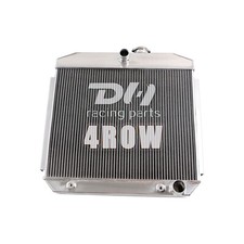 4 Rows Aluminum Radiator For 1955-57 Chevy Bel Air Nomad 210 150 V8 Engine 1956 4 Rows Aluminum Radiator For 1955-57 Chevy Bel Air Nomad 210 150 V8 Engine 1956