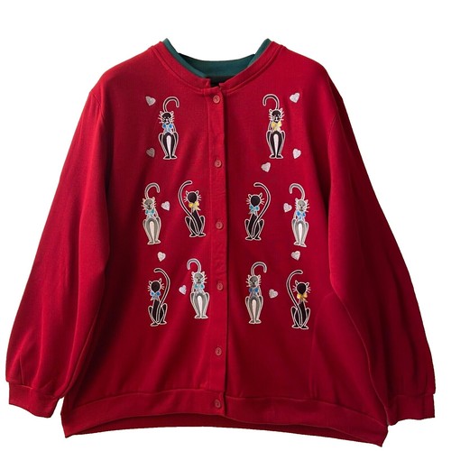 Vintage 60s 100% Virgin Orlon Acrylic Button Cardigan Sweater Mix